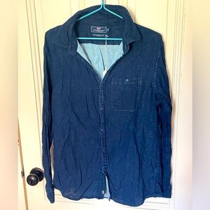Vineyard Vines Slim Longshore button up 100% cotton size M